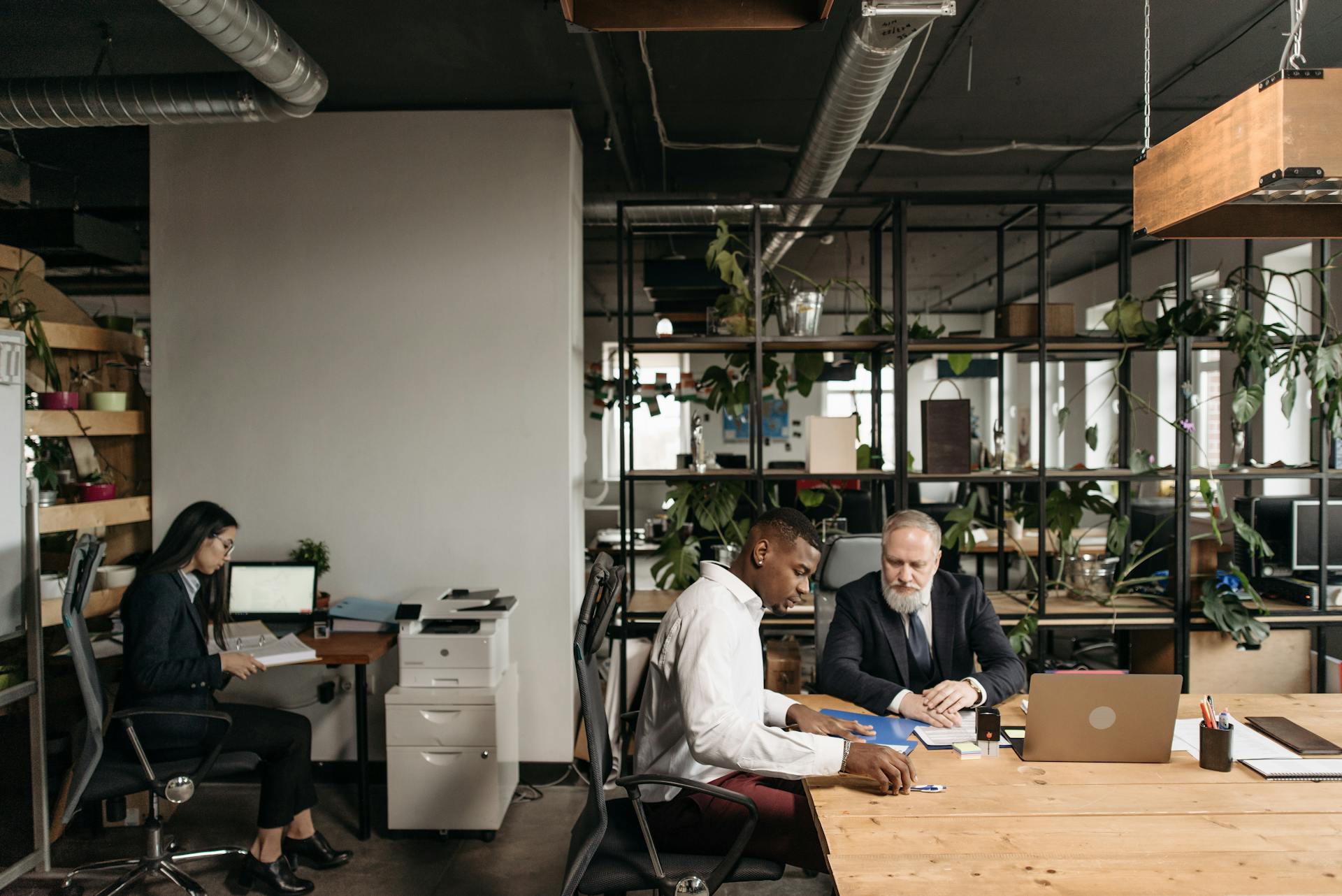 Types of commercial and industrial facilities including office, retail, warehouse, and manufacturing buildings