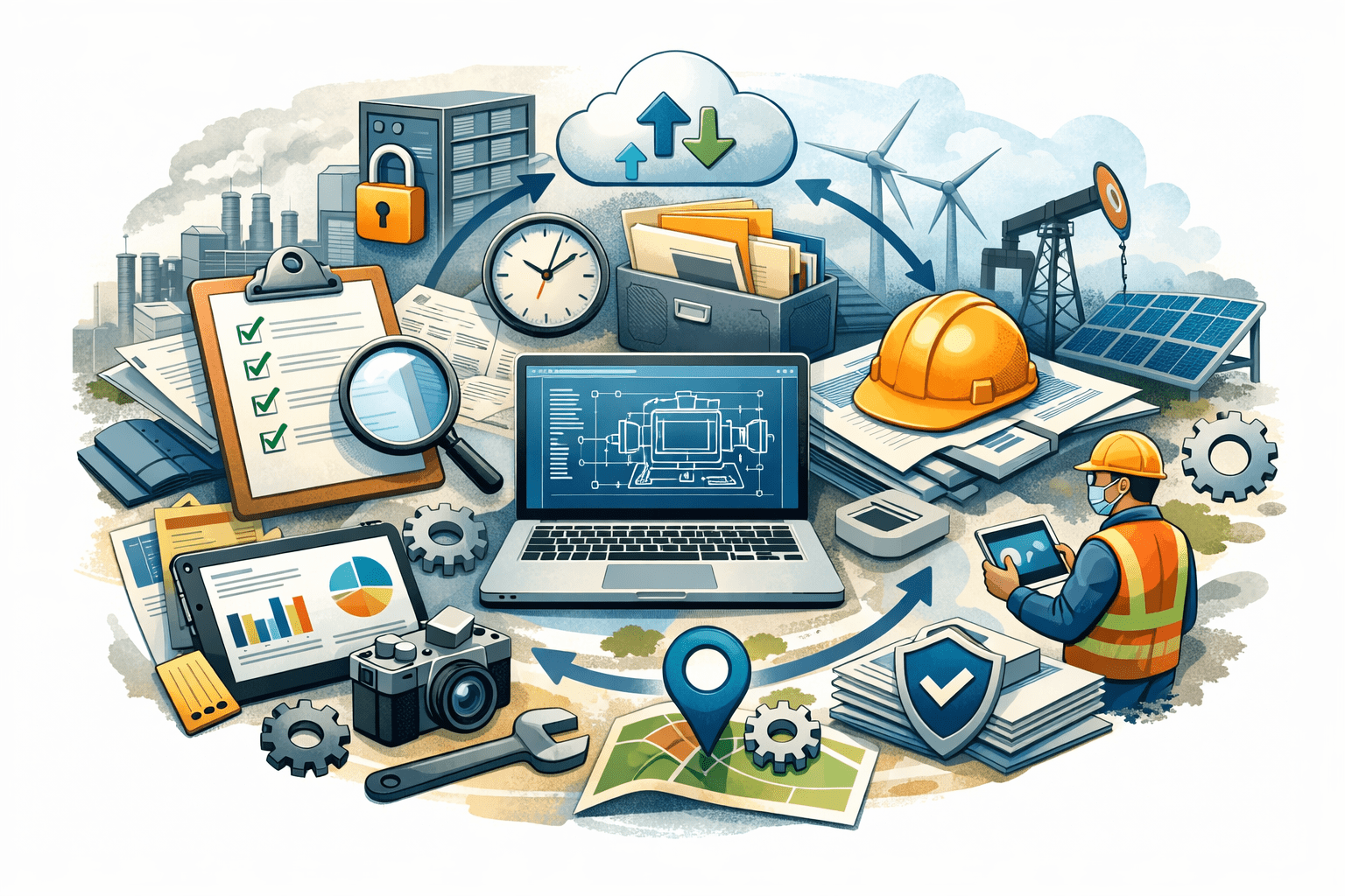 Asset documentation best practices in asset and equipment management