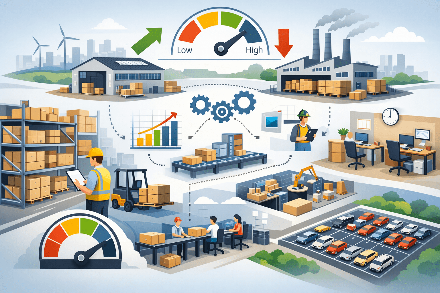 Capacity and utilization considerations in long-term facilities planning