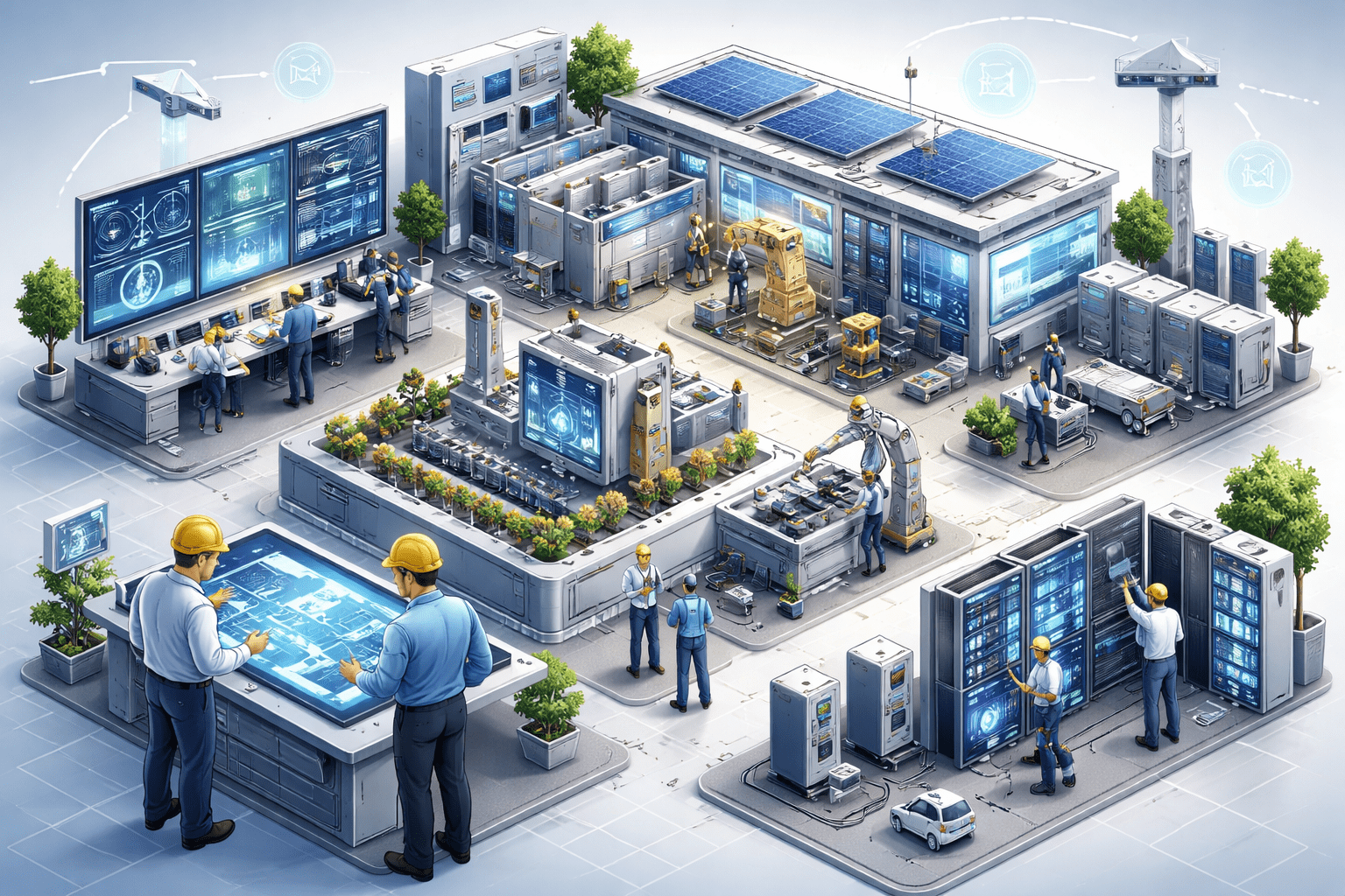 Infrastructure modernization in long-term facilities planning