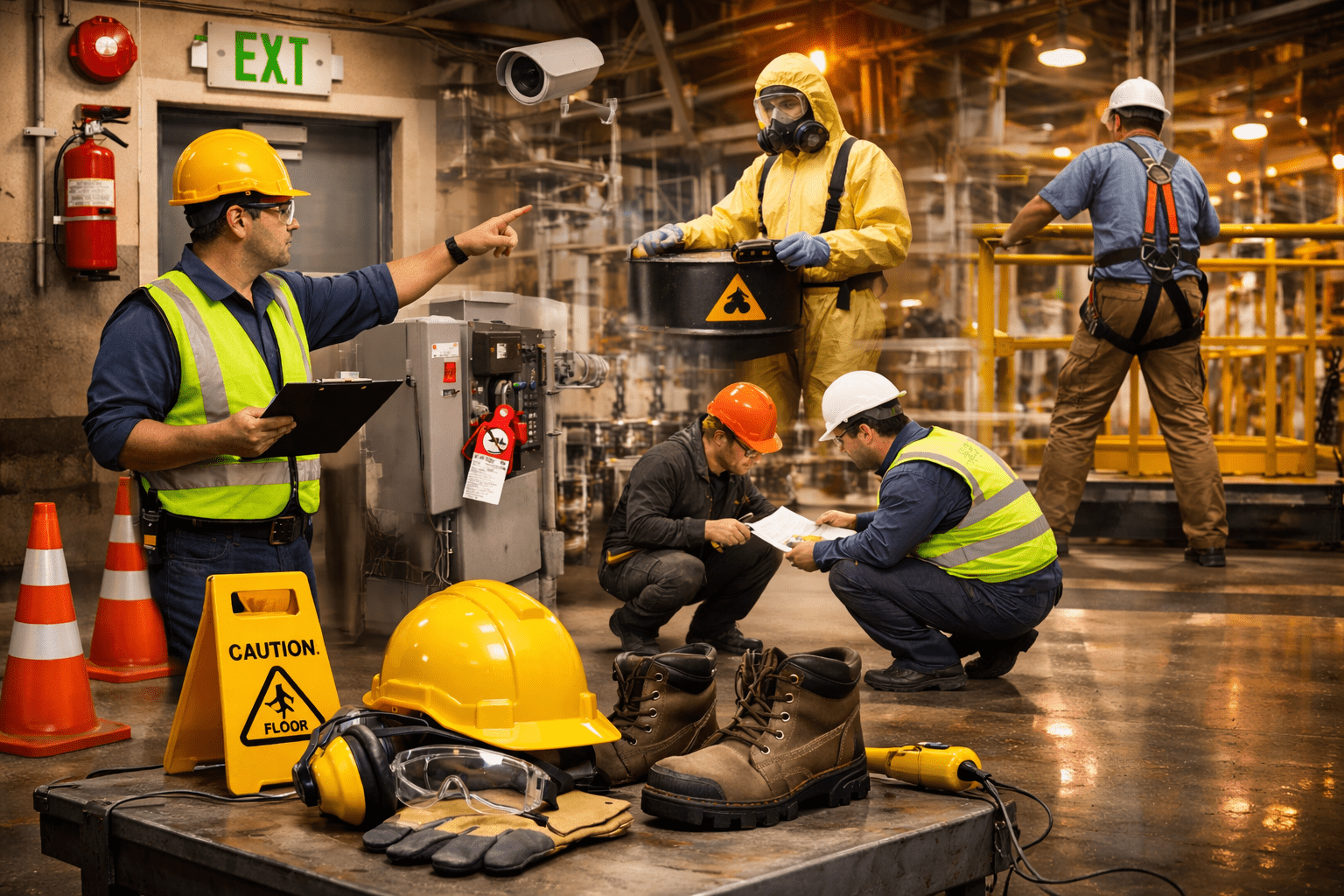 Workplace safety fundamentals in action to improve facilities safety and protect employees