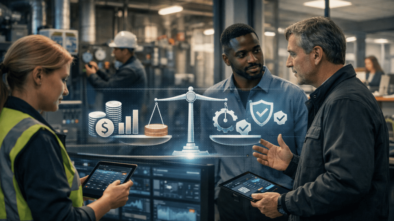 Balancing Cost and Reliability in Facilities Management