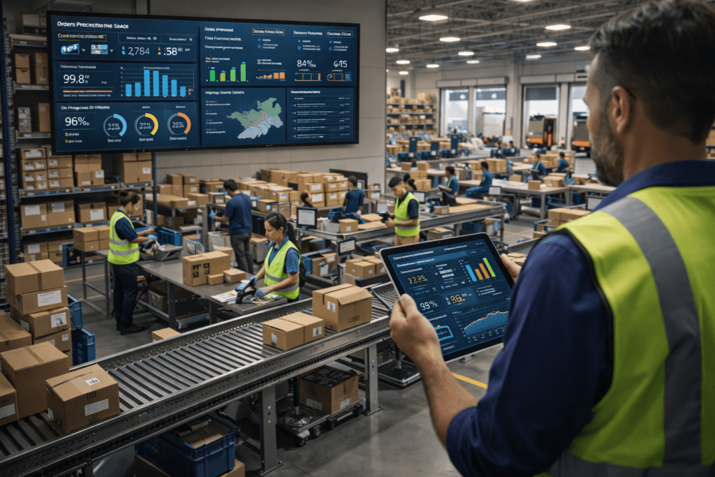 Data Led Building Operational Performance Maintaining Efficiency at Scale in Commerce Operations - LED Work Light