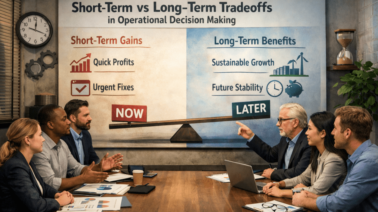 Short-Term vs Long-Term Tradeoffs in Operational Decision Making
