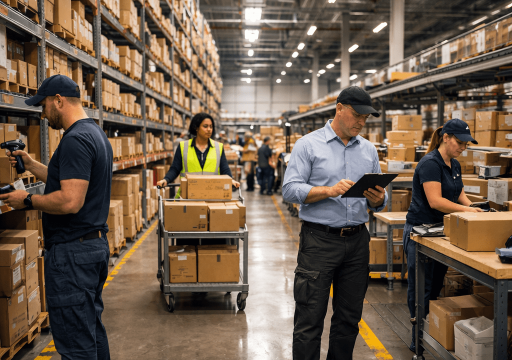 Storage and Inventory Environments for E-commerce