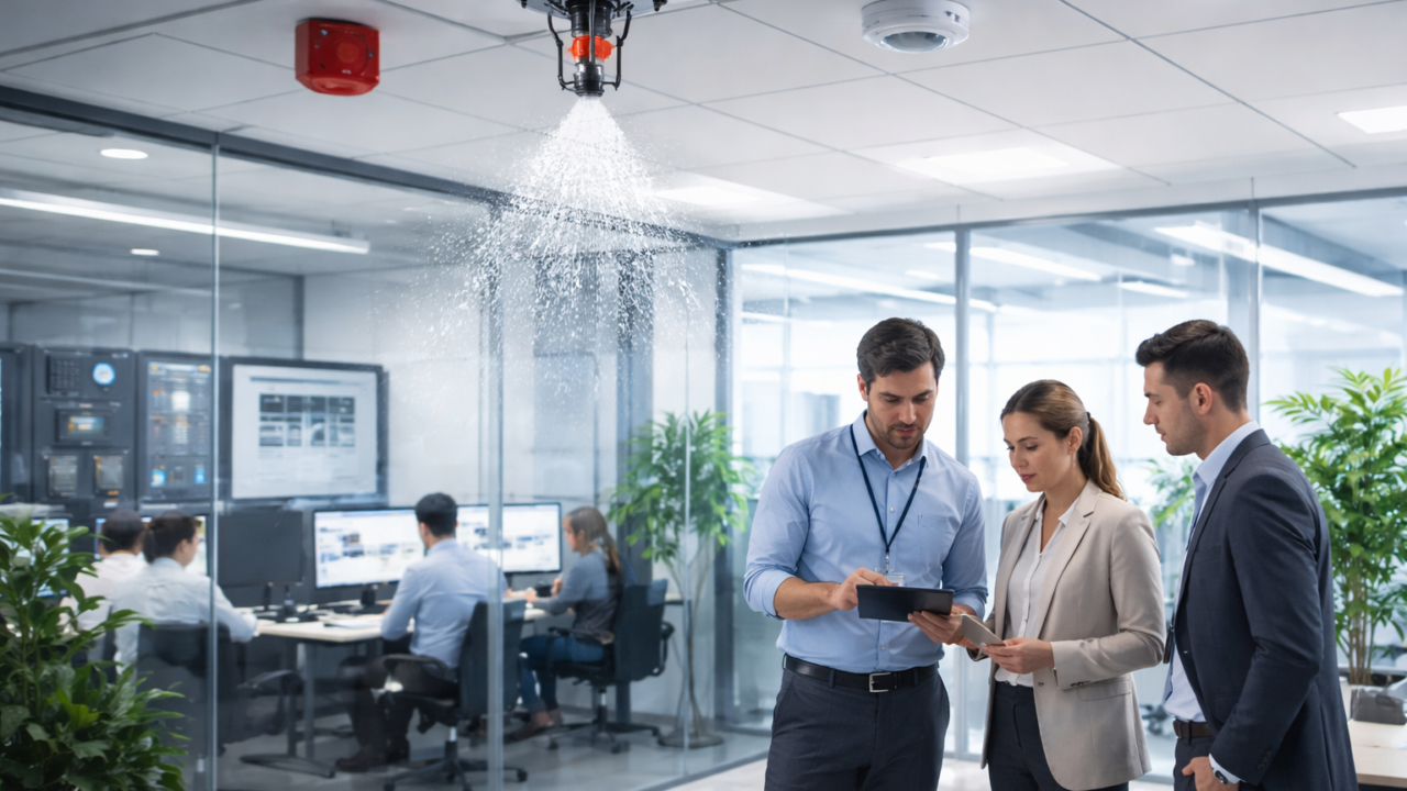 Fire Suppression Systems for Modern Smart Buildings