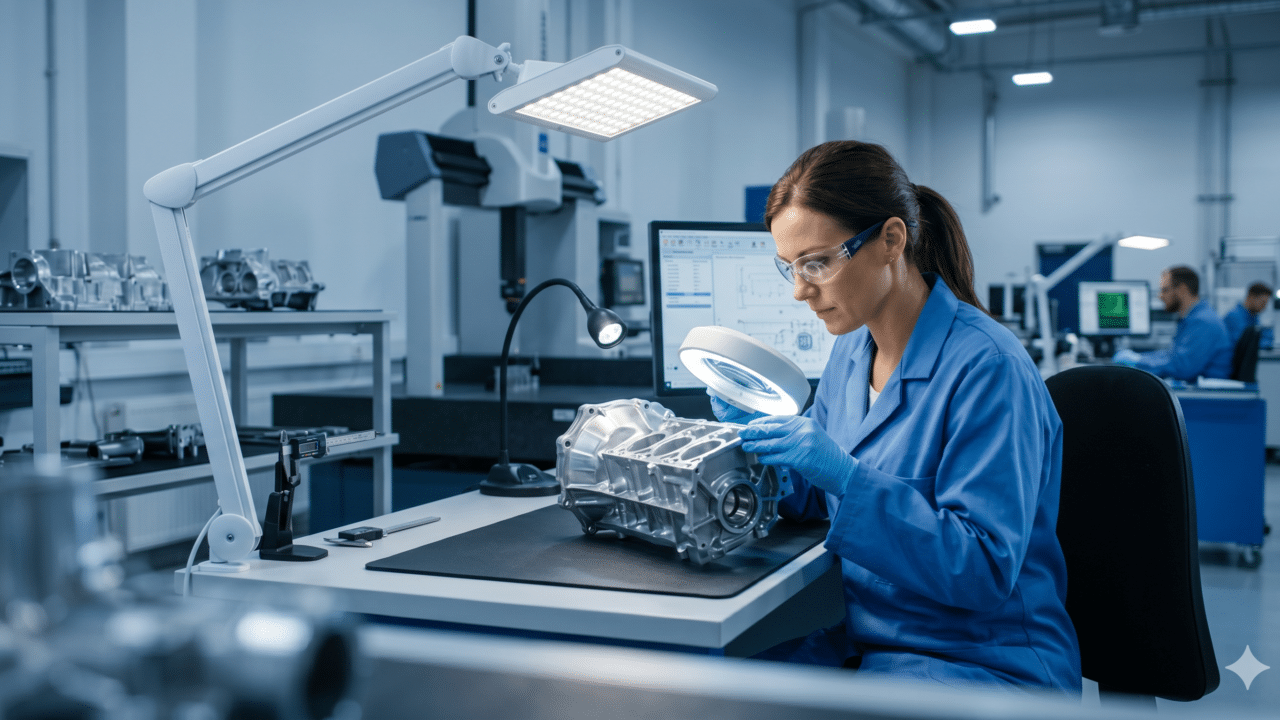 Lighting That Reveals Every Flaw: The Complete Guide to Lighting for Inspection-Heavy Environments