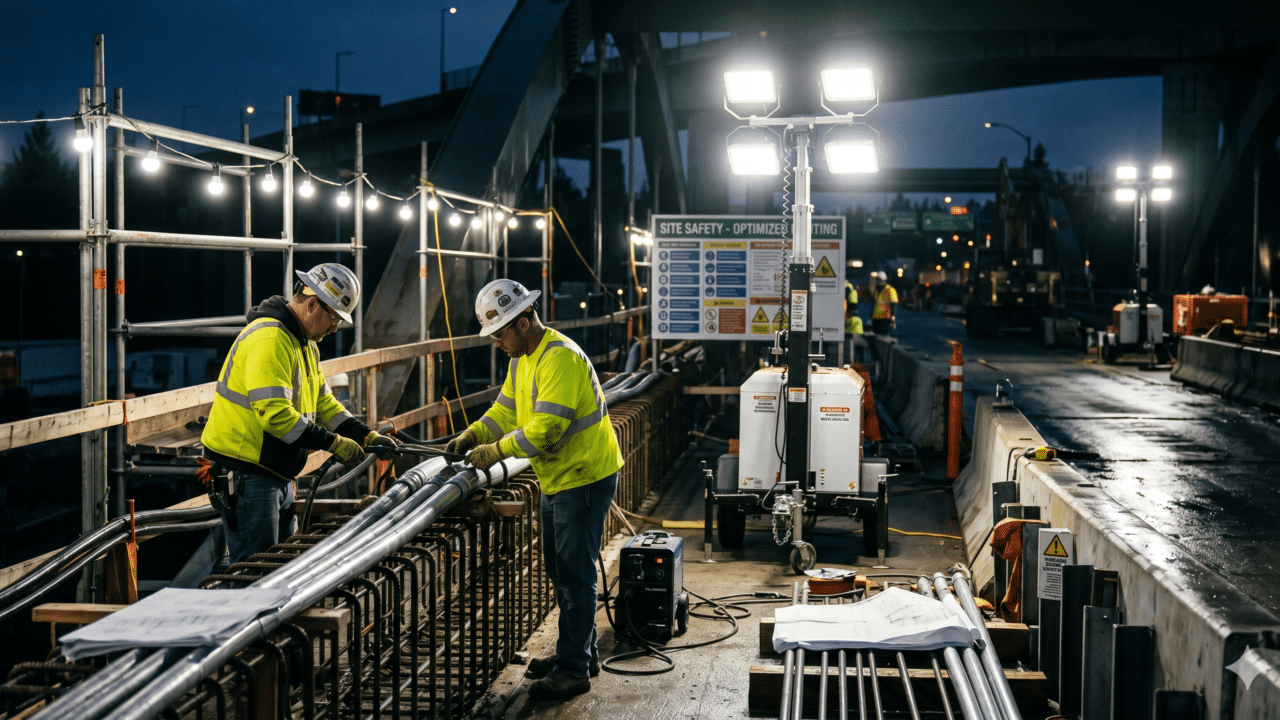 How Portable Lighting Risk Mitigation Prevents Accidents and Improves Workplace Safety