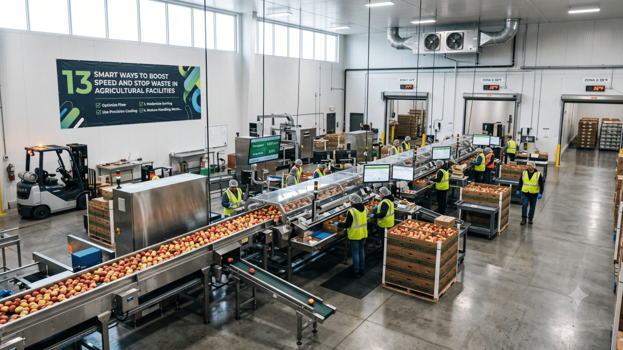 13 Smart Ways to Boost Speed and Stop Waste in Agricultural Facilities