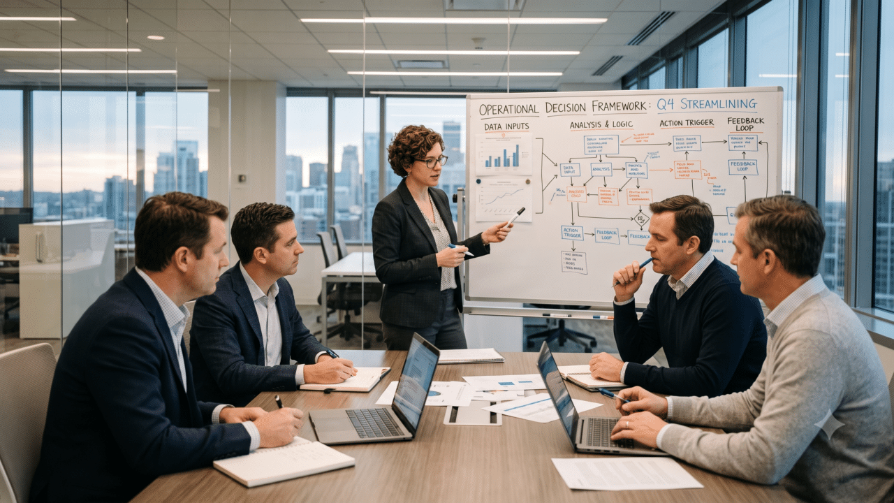 How to Build Operational Decision Frameworks That Actually Work