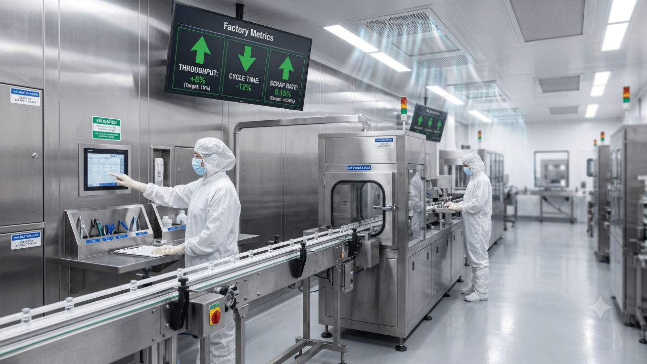 15 Simple Ways to Boost Production in Pharmaceutical & Cleanroom Facilities