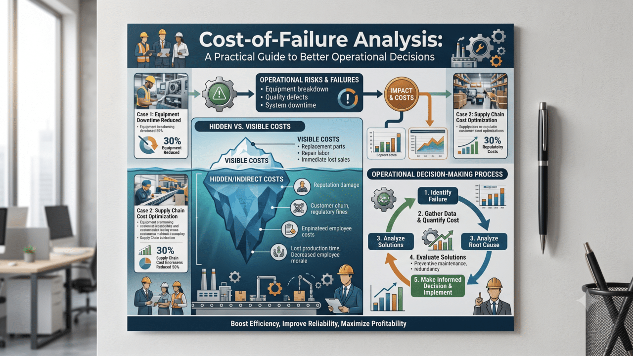 Cost-of-Failure Analysis: A Practical Guide to Better Operational Decisions