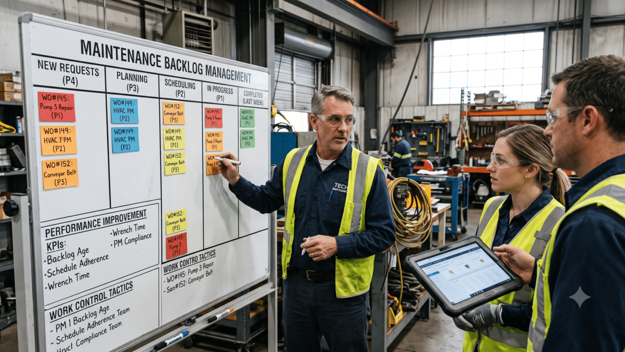 Maintenance Backlog Management: 13 Ways to Improve Performance and Keep Work Under Control