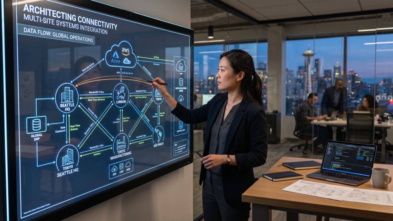 Architecting Connectivity: Data and Systems Integration for Multi-Site Organizations