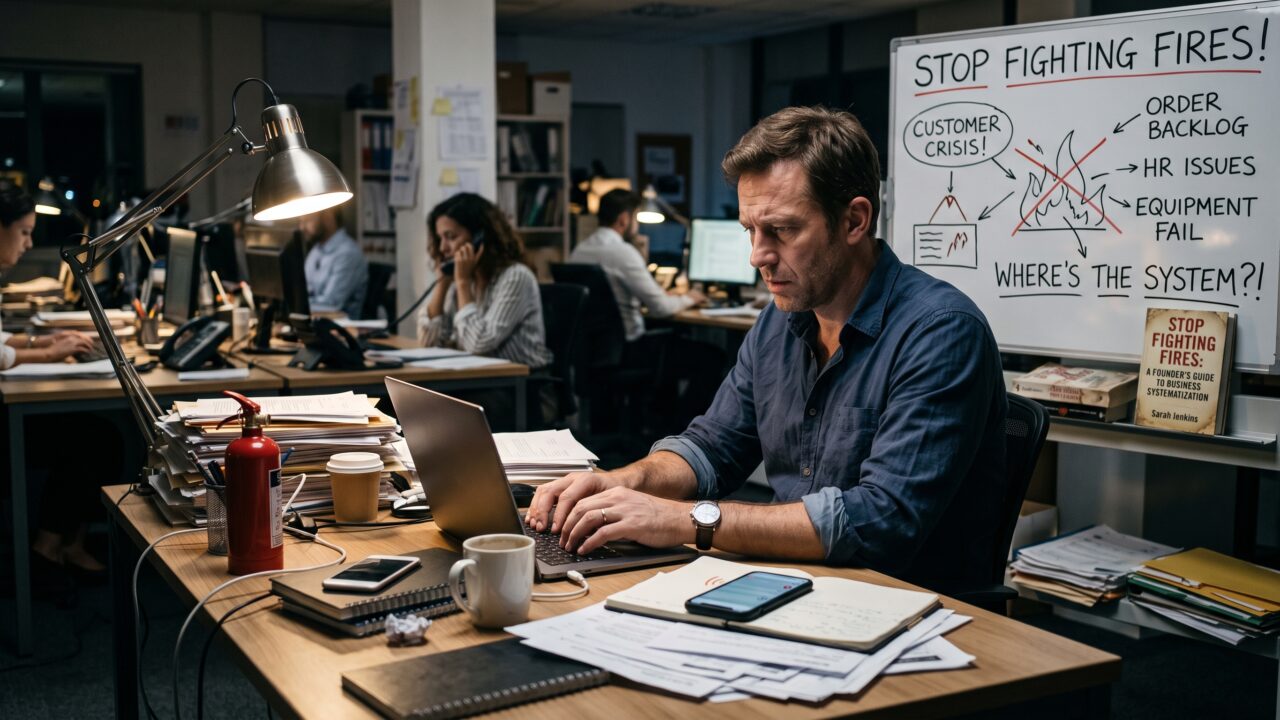 Stop Fighting Fires: A Founder’s Guide to Business Systematization