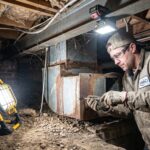 Best LED Work Lights for HVAC Techs Working in Crawl Spaces
