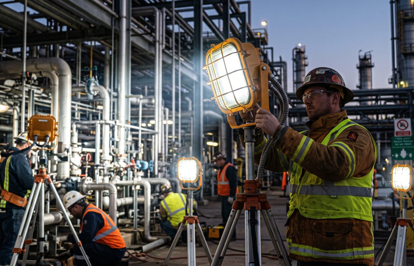 Explosion-Proof LED Work Lights: What Contractors on Industrial Sites Need to Know
