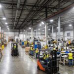 Industrial LED Flood Lights for Warehouses and Manufacturing Floors