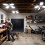Motion-Sensor LED Work Lights for Garages and Home Workshops